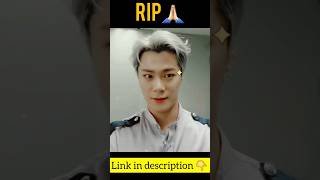 ASTRO star Moonbin death reason 😥 RIP🙏🏻 shorts astro moonbin kpop sad btsarmyot7fanpage [upl. by Eiznek]