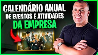 Como fazer um calendário anual de eventos e atividades semanais de uma empresa [upl. by Hasan]