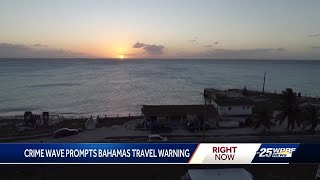 Travel advisor Bahamian resident react to newest travel advisory in the Bahamas [upl. by Dyna]