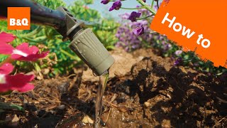 How to install a drip irrigation system [upl. by Naves347]