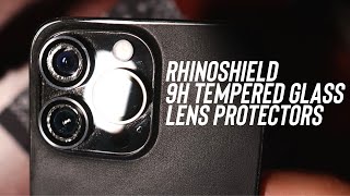 RhinoShield 9H Tempered Glass Lens Protectors [upl. by Atikahs]