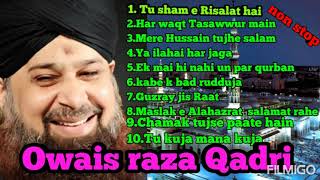 Owais Raza Qadri raza qadri ki non stop naate paak [upl. by Aihtenyc]