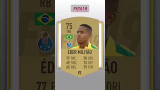 Eder Militao Evo Card in FIFAEAFC 20192025 [upl. by Mail]