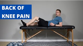 Exercises for Pain in Back of Knee [upl. by Refitsirhc]