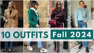 10 Trendy Fall Outfits for Women 2024  Look Fabulous This Season [upl. by Percival]