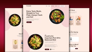 The best React complete project for beginner with source code  Restaurant Web Site [upl. by Haikezeh]