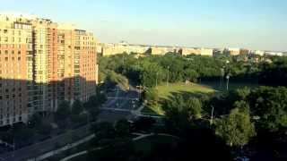 View from RiverHouse Apartments  Arlington Virginia [upl. by Illek544]