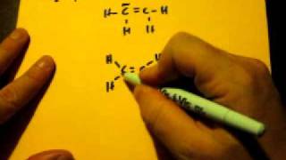 Lewis Dot Structure of CH2CH2 Ethene [upl. by Anitroc192]