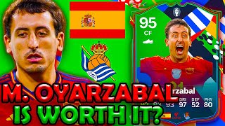 IS THE 95 EURO PATH TO GLORY MIKEL OYARZABAL SBC WORTH IT IN FC 24 [upl. by Aliekat30]