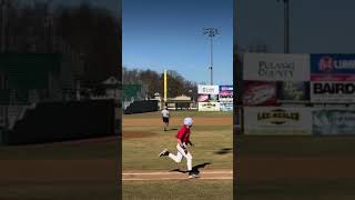 Single to LF 11224 Radford Baseball Camp baseball uncommitted 2027 outfielder [upl. by Robbins]