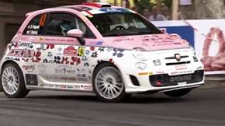 Abarth 500 Shinkai Rally di Roma Capitale 2017 [upl. by Lower464]