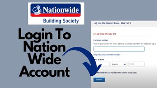 How To Login To NationWide Account NationWide Account Sign In to your personal or business account [upl. by Ynner]