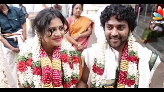 Kayal Chandran and Vj Anjana Marriage Video  Wedding Reception [upl. by Schmidt]