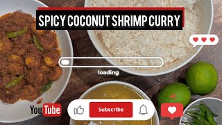 Spicy Coconut Shrimp Curry Recipe  The Ultimate Coconut Curry Youll Love [upl. by Maloney388]