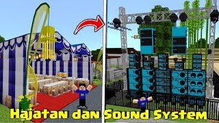 MAP HAJATAN DAN SOUND SYSTEM KEREN DI MCPE [upl. by Fregger]