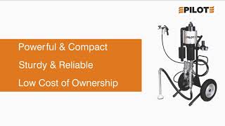 PILOTS Airless Spray System Pneumatically Driven [upl. by Topper]