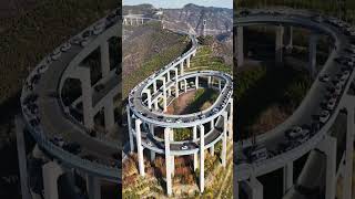 This is considered one of the most thrilling highways in China [upl. by Wiatt]