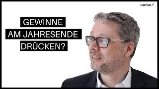 Gewinne am Jahresende drücken um Steuern zu sparen Das sind deine Optionen EÜR amp Bilanz [upl. by Cosimo]