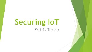 IoT Device Security Risks amp Mitigation Strategies  Part 1 of 3 [upl. by Neill]