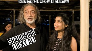 Ziro Festival of Music  Lucky to Shadow a Star Singer  Lucky Ali [upl. by Zedecrem762]