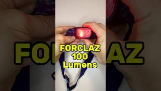 FORCLAZ 100 Lumen headlamp from Decathlon 15 [upl. by Corsetti]