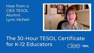 30 Hours to a Better Classroom Lynn McNeils CIEE TESOL Story [upl. by Lluj832]