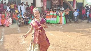 Nimbiya Banada Myagala Dance By A Cute Girl  On Republic Day 2024 [upl. by O'Mahony910]