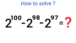 A Nice Exponents Problem [upl. by Hinkle633]