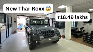 New Thar Roxx 5 Door Thar MX5 Diesel 2024  Detailed  ₹1849 lakhs [upl. by Pylle]