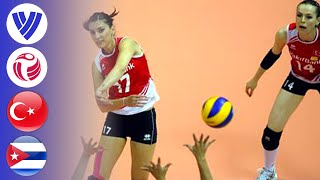 Turkey vs Cuba  Full Match  Womens Volleyball World Grand Prix 2012 [upl. by Giff445]