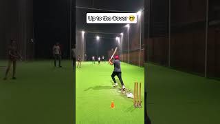 Batsman Trouble with Bowling Line 😵‍💫 cricketshorts indoorcricket viralcricketvideos viralshort [upl. by Euton]