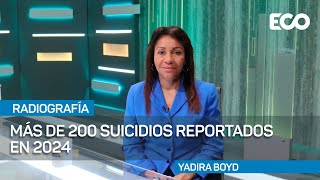 Panamá y Chiriquí encabezan estadísticas de suicidio en el país  Radiografía [upl. by Vashti915]