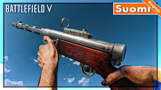 ปืนกลทอง ฟินแลนด์  Battlefield V รีวิว Suomi kp31 [upl. by Madda]