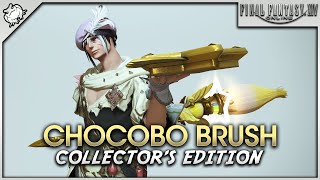 FFXIV  Pictomancer Chocobo Brush Dawntrail Collectors Edition [upl. by Agueda815]