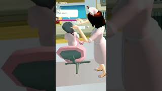 Humaira ganji ho gai haircut funny hair hairstyle sakuraschoolsimulator [upl. by Pownall]