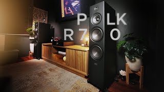 POLK R700 Floorstand Speaker Review [upl. by Atiker]