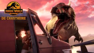 Den grausamen Angriff eines Becklespinax überleben  Jurassic World Die Chaostheorie  Netflix [upl. by Davon1]