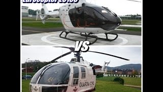 Eurocopter EC135 vs MBBBo 105 [upl. by Minna]