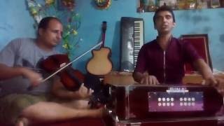 New Live Song with Singer Thaneshwor GautamVoilinist Yeti Raj Adhikari [upl. by Dde347]