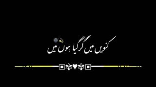 Black screen  Black screen urdu lyrics status  bayan shayari Islamic urdu lyrics kabisticxs [upl. by Havener]