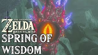 Spring Of Wisdom Shrine Quest Guide amp Jitam Sami Shrine Location  LoZ Breath Of The Wild [upl. by Suivatna709]