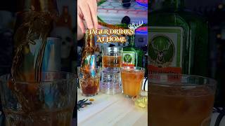 How to drink Jagermeister at home 🥃 jagermeister jager jagerbomb jäger [upl. by Enaid]