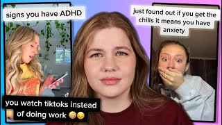 Tik Tok Turned Mental Illness into a qUirKy Trend great [upl. by Otsirc]