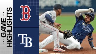 Red Sox vs Rays Game Highlights 9423  MLB Highlights [upl. by Aneelehs]