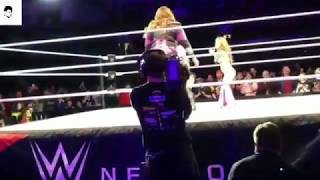 WWE Live Event Kitchener Canada 24th March 2018 Nia Jax Destroyed Mickie James [upl. by Aelanej901]