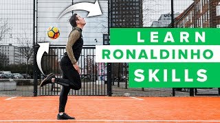 LEARN THE BEST RONALDINHO SKILLS [upl. by Nrubua]