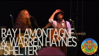 Ray LaMontagne amp Warren Haynes  quotShelterquot  Mountain Jam VI  6610 [upl. by Ynnelg]