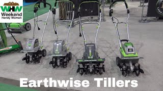 Earthwise Garden Tillers and Cultivators Battery Electric  Weekend Handy Woman [upl. by Millisent]