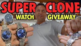 CRAZY SUPERCLONE FAKE WATCHE GIVEAWAY  FAKE MARKET SPREE  BARGAINING TURKEY  ISTANBUL IZMIR CESME [upl. by Pretrice]