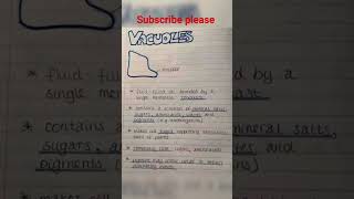 Vacuoles biology and physiology  medical 20 [upl. by Soalokcin702]